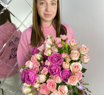 Букет Сахарная пудра